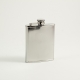 6 oz. Stainless Steel Flask with Oval Medallion.